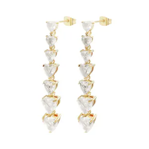 Hovedbilde Dark Crystal Heart Dangle ...