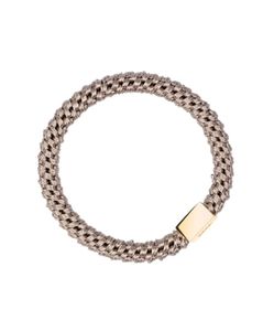 Hovedbilde Dark Fat Hair Tie With Gold ...