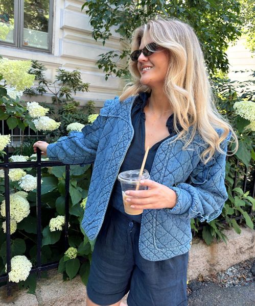 RAH Denim Quilted Jakke 