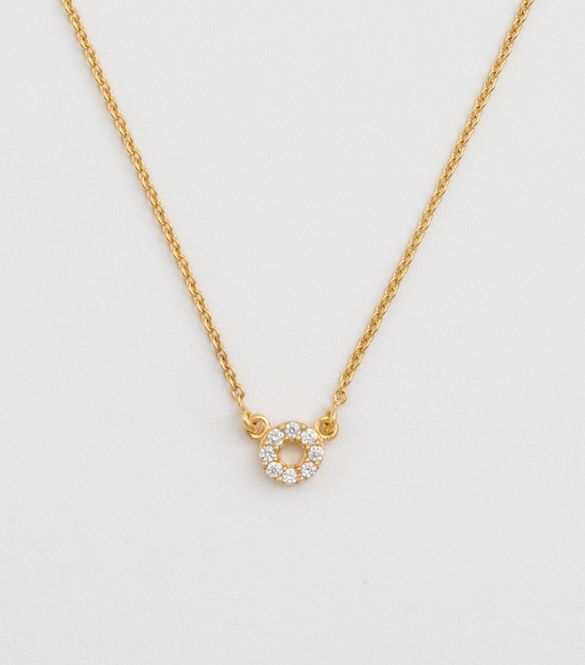 Hovedbilde Syster P Mini O Necklace Gold