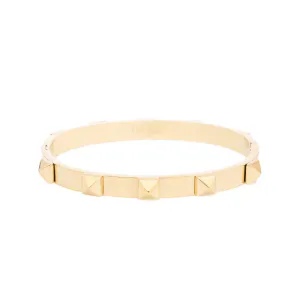 Hovedbilde Dark Stud Bangle Gold
