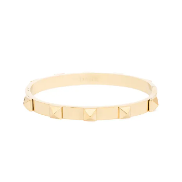Dark Stud Bangle Gold