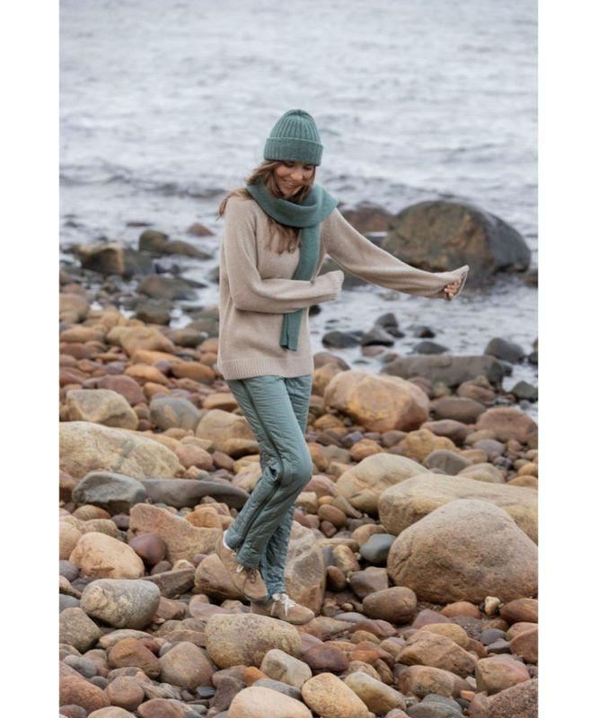 Blue Sportswear Maud Knit Genser Beige Melange