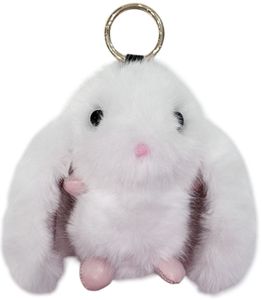 Hovedbilde Dark Bunny Bag Charm White